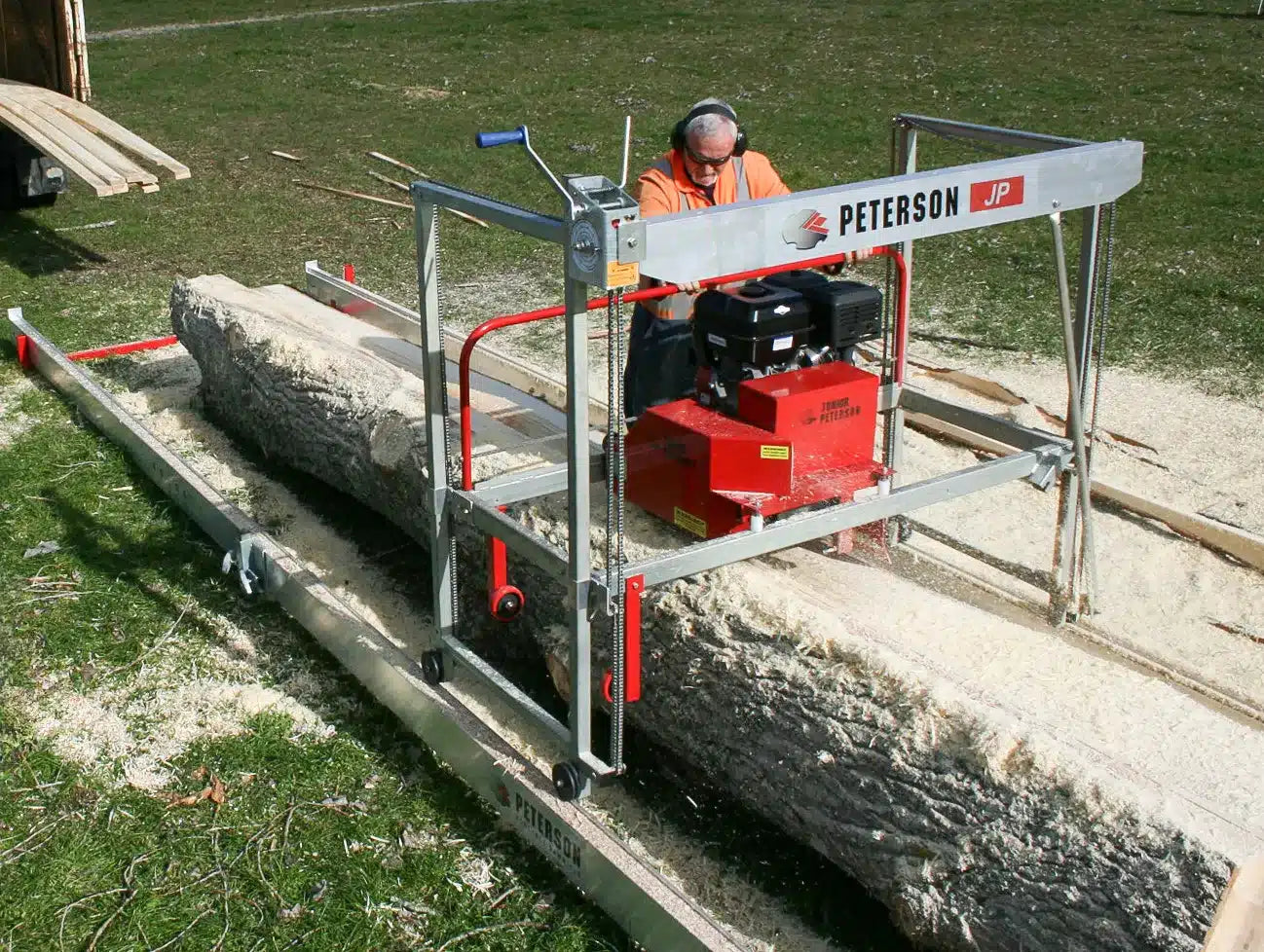 See the Peterson Jr Sawmill in Action: Join Us for Demo Day at Timberstar Tractor!