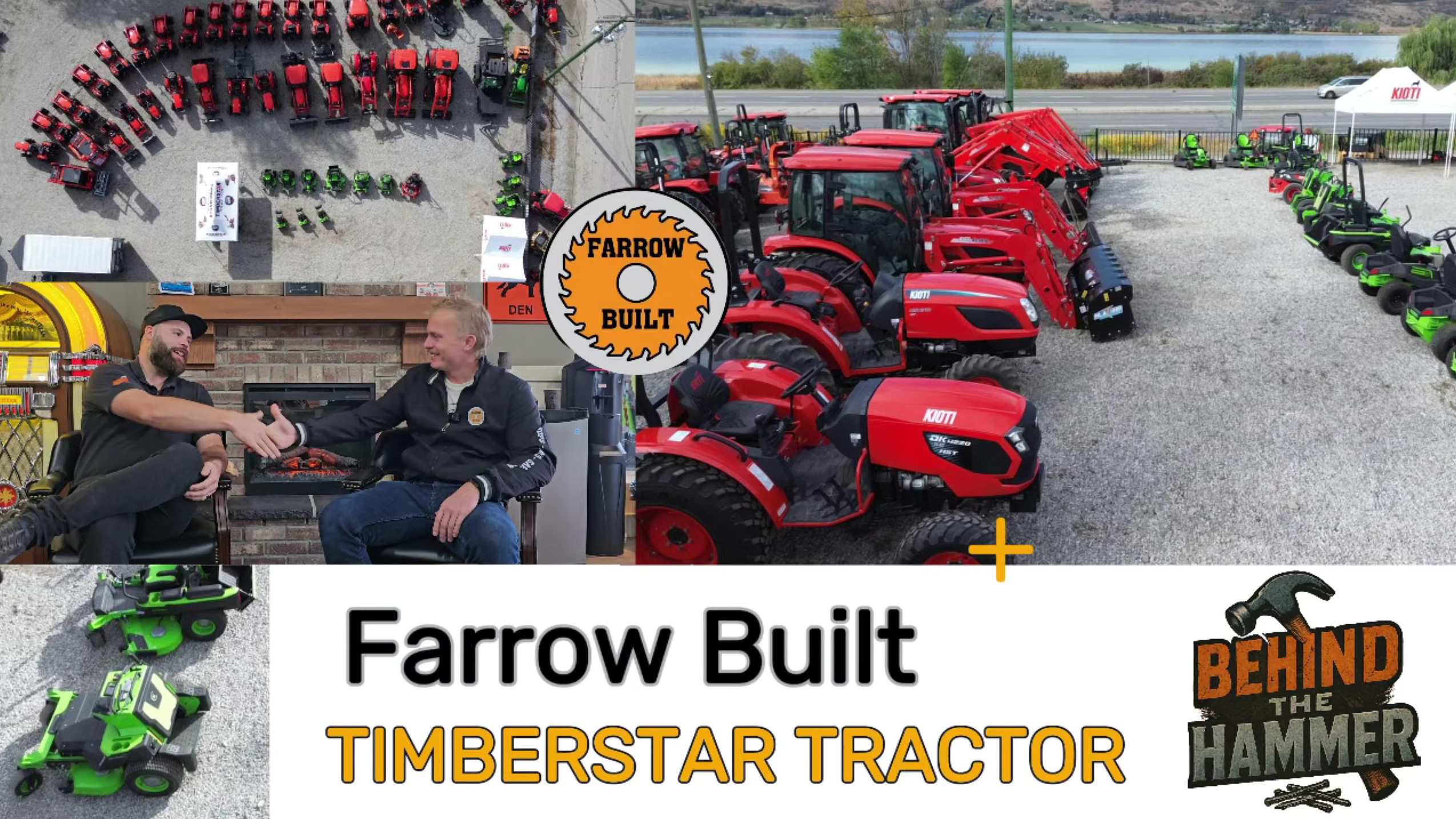 Behind the Hammer – Farrow Built Interviews Dylan from Timberstar Tractor