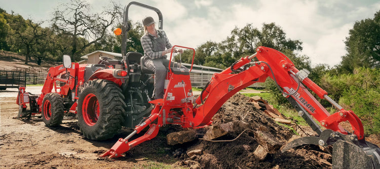 Compact Traactor Working Compact Tractors